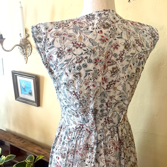 Sezane floral boho dress size 36 - Picture 4 of 4